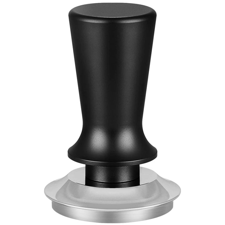 Espresso Tamper 53.3mm, Coffee Tamper With Spring Loaded Tamper, Adjustable Depth, Stainless Steel Base Espresso Coffee Tamper Fits For All 51mm 52mm Espresso Machine