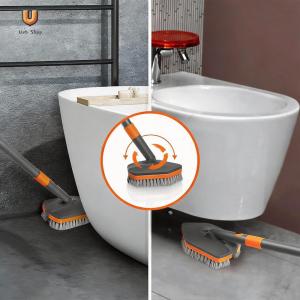 Compact Dual-Brush Floor Sweeper with Detachable Soft and Hard Bristles Perfect for Quick Cleaning in Small Apartments and Offices[Ueb Shop]