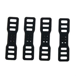 HCHC MALL Cycling Part Bicycle Accessories Seatpost Silicone Bandage Bike Handlebar Fixed Silicone Band Cycling Elastic Strap Bicycle Light Bandage Silicone Straps Mount Bike Light Mount