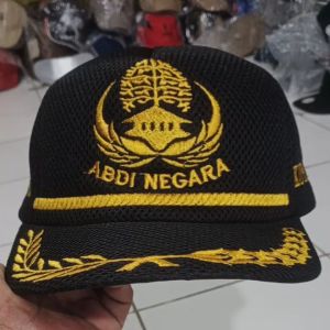 Topi jaring korpri topi jaring lis padi kapas