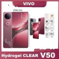 VIVO V50 5G V50 LITE V50 LITE 5G V40 5G V40 LITE V40 LITE 5G V40 PRO 5G V30E V30 5G V30 PRO 5G Y03 Y100 4G Y100 5G HYDROGEL FULLSET DEPAN BELAKANG ANTI GORES JELLY - Clear, FRONT AND BACK SCREEN PROTECT LAYAR BELAKANG. 