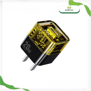 Củ sạc nhanh WEKOME cổng sạc nhanh công suất cục sạc nhanh thiết kế trong suốt 2 cổng kết nối- Life Style 4U