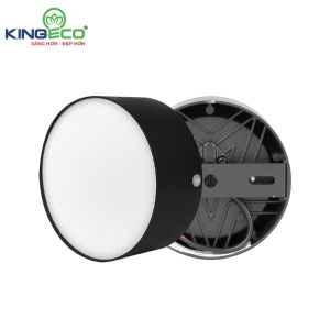 ĐÈN LED ỐNG BƠ LẮP NỔI TRẦN EC-OBK 9W & 12W VỎ ĐEN/ TRẮNG - KINGECO (EC-OBK)