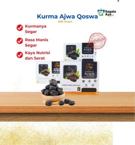 Kurma ajwa qoswa kualitas super