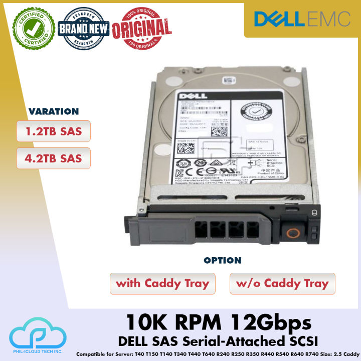 Scsci Speed 1.2TB - 2.4TB DELL SAS Serial-Attached SCSI │ Internal Disk Drive │ 10K ...
