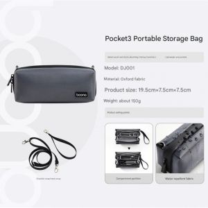 BAONA BN-DJ001 Storage Bag Suitable For DJI Pocket 3 Pouch Kamera Handbag Multifungsi
