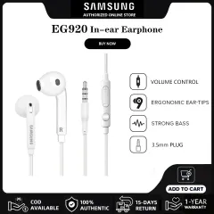 Samsung Headset EHS64 Earphones AKG Bass In Ear Earphone 3.5mm