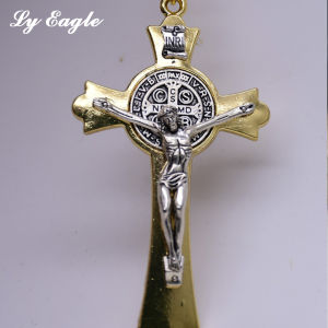 Ly eagle cross key chain pendant ring ornament Jesus holy gift key chain