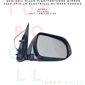 HSJ-036 2012-2014 HILUX VIGO/FORTUNER MIRROR ASSY 5pinLHelectricalblinkerchrome