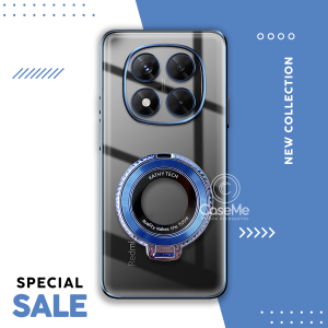 Case Redmi Note 14 Pro 5G Softcase Plating Luxury Dengan Ring Standing Terbaru Premium Casing