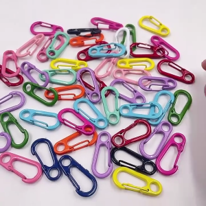 10lots Compacts Carabiner Clip Miniature Carabiner Snap Hook Colorful Carabiner for Attaching Items Backpacks Or Belt