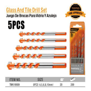 TOOLMAK Mata Bor Multi 5PCS Multi-function Glass  Drill set TMK19909