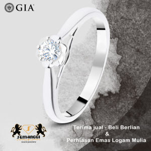 Cincin Berlian Certified GIA Semanggi Wanita - SMG 1305