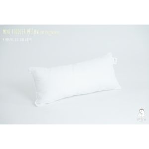 Iflin Baby - หมอนหนุน + ปลอกหมอน ไซส์ Mini Toddler (สำหรับ น้อง 9 เดือนขึ้นไป & น้องอนุบาลพกไปนอนที่ร.ร.) - Mini Toddler Pillow (9 months old + & kindergarten kids) - ของใช้เด็ก หมอนเด็ก