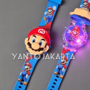 Jam tangan super mario bros anak laki laki