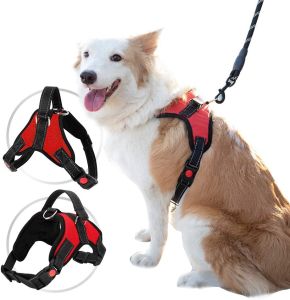 Nylon Heavy Duty Dog Pet Harness Collar Adjustable Pet Vest