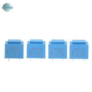 XUNYU3 0.5W 220V đến 12V Điện Mini kín loại cắm trong PCB board 4 pin không thấm nước đóng gói biến áp