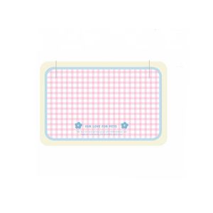 OUTOPEN Waterproof Pet Anti Spill Placemat PU Leather Oil Resistant Dog Food Pad Pet Supplies Folding Cat Bowl Mat Prevent Food and Water Spills