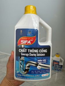 Chất Thông Cống Siêu Mạnh Sifa 1400 gram