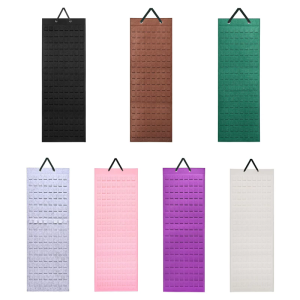 Fashionable Hanging Earring Organizers With Felt Materials Holds 420 Pairs Portable for Women And Lovers