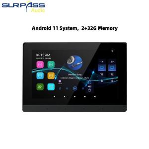 Home Theater 7 Inch WIFI Bluetooth Touch Screen Android11 Music Panel 8x30W Background Stereo Sound System with Two Zone Control