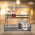 RAK BESI MEJA - Kitchen Set / Rak Bumbu Susun / Rak Besi Serbaguna. 