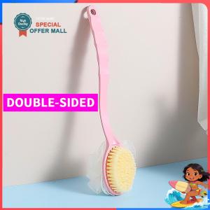 【Special Offer】Long Handle Back Scrubber Bath Brush Soft Bristle Exfoliating for Shower Body Cleaning Dead Skin Removal Japanese Style Spa Massage Tool