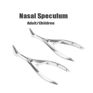 Stainless Nasal Speculum / Nostril Dilator / Ear Canal Dilator / Nostril Pliers
