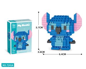 Timi Baby Mini Block Building Toy Characters Cartoon Funny Block Building Toys Education Kids Computer Decoration Office
