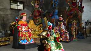 Bertuah Wen Tuhan Kaya Alat Letak Barang Ruang Tamu Aksesori Rumah Kedai Syarikat Pejabat Dewa Kekayaan Menyembah Patung Buddha