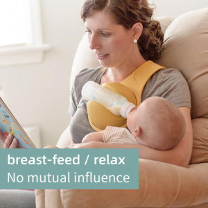 COD Handsfree Breast Feeder Silicone Bottle Holder Baby Feeding Suitable for most Bottles