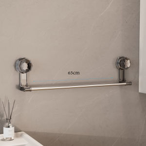 ห้องน้ำระเบียงห้องครัวเสาโลหะที่สามารถเคลื่อนย้ายได้ชั้นเก็บถ้วยดูดแบบไม่ต้องเจาะรูชั้นวางผ้าขนหนูชั้นวางรองเท้าลาก