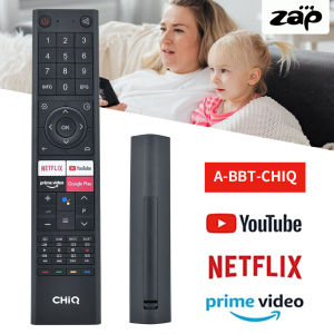 NEW Original For CHIQ TV remote L43M8T Android Smart TV remote | 43 Inch | Full HD | GooglePlaystore | Inbuilt Chromecast | Netflix