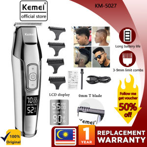 Kemei KM-5027 Hair Clipper Machine Barber Professional Hair Trimmer Beard Hair Clipper Trimmer for Men Hair Cutter Electric Hair