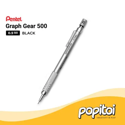 Pentel Graph Gear 500 Mechanical Pencil Pensil Mekanik