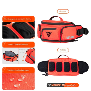 Túi Đeo Hông Đeo Chéo Chính Hãng Motowolf Túi Chống Nước Nhiều Ngăn - Nhiều Màu Sắc. Mã MDL0721