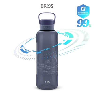 BROS Capa GermBlock™ 2000ml/1500ml/1000ml/800ml Water Bottle | BPA-Free Water Bottle Drinking Bottle Drinkware Ecozen/Tritan