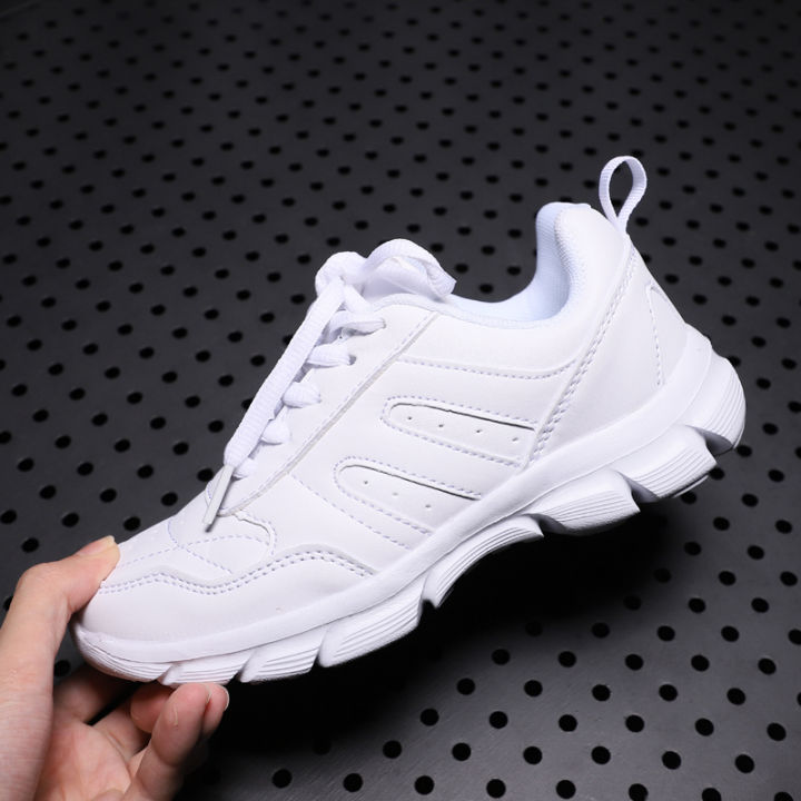 White sports shoes hot sale for boys