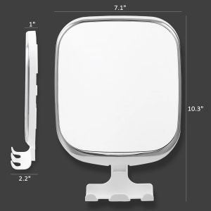 TAILI Shower Fogless Makeup Mirror With Holder Suction Cup Shower Shave Round Acrylic Mirrors Bathroom Mirrors Washroom2026