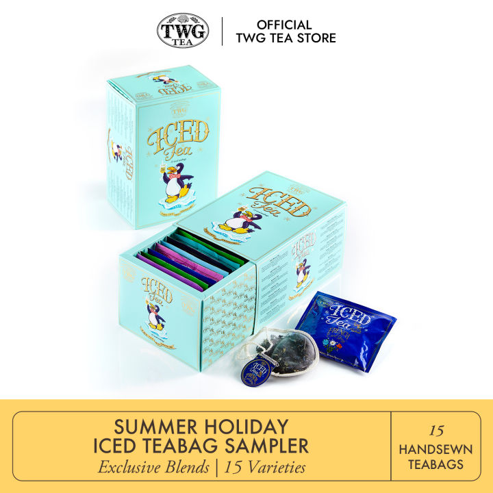 TWG Tea | Summer Holiday Iced Teabag Sampler (15 x 7g