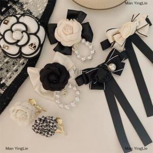 [COD] Man YingLie Vintage Brooch Accessory With And Rhinestone Mink Fur Badge Pin Buckle Autumn And Winter Clothing Corsage