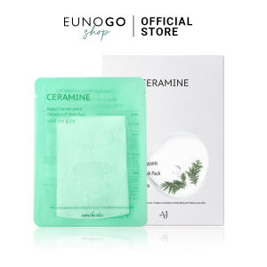 CERAMINE AQUA CHAMAECYPARIS OBTUSA LEAF MASK PACK (10EA/1BOX)