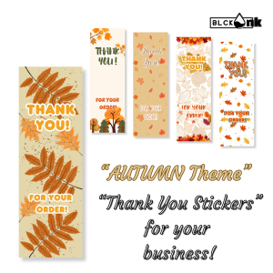 18 pcs Thank you stickers for your business