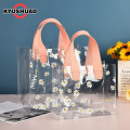 KYUSHUAD  Túi Tote Trong Suốt PVC Bao Bì Quà Tặng Túi Nhựa Cầm Tay. 