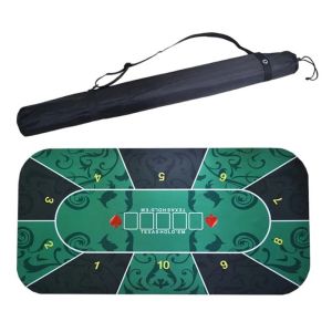 120*60cm/180*90cm Karpet Playing Mat Table Cloth Texas Holdem Poker Baccarat Blackjack Sic Bo