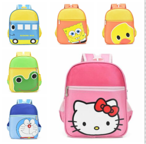 Tas Ransel Import Kartun Lucu / Tas Sekolah Anak TK/PAUD Cewek Cowok Quality Import T-015