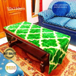 APLAK MEJA BULU RASFUR RAFSUR MOTIF UK 50X170CM LP