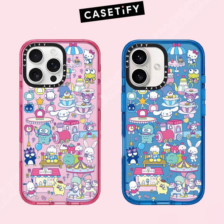 Casetify ピンク iPhoneケース 16Pro CASETiFY Sanrio characters Sky