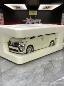 PfiSo. 1:24 Toyota Vellfire MPV Diecast Model Car Toy Cars for Boys Toys Car For Kids Birthday Gift