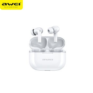Awei T1 Pro TWS Earphones HiFi Stereo Mini Earbuds Bluetooth 5.3 IPX6 Waterproof in-Ear Earpiece with Mic Touch Control Sports Music Headphone Original High Quality